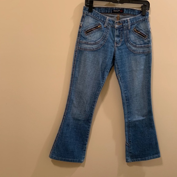 LOW RISE AMERICAN EAGLE BOOTCUT JEANS - Picture 7 of 7